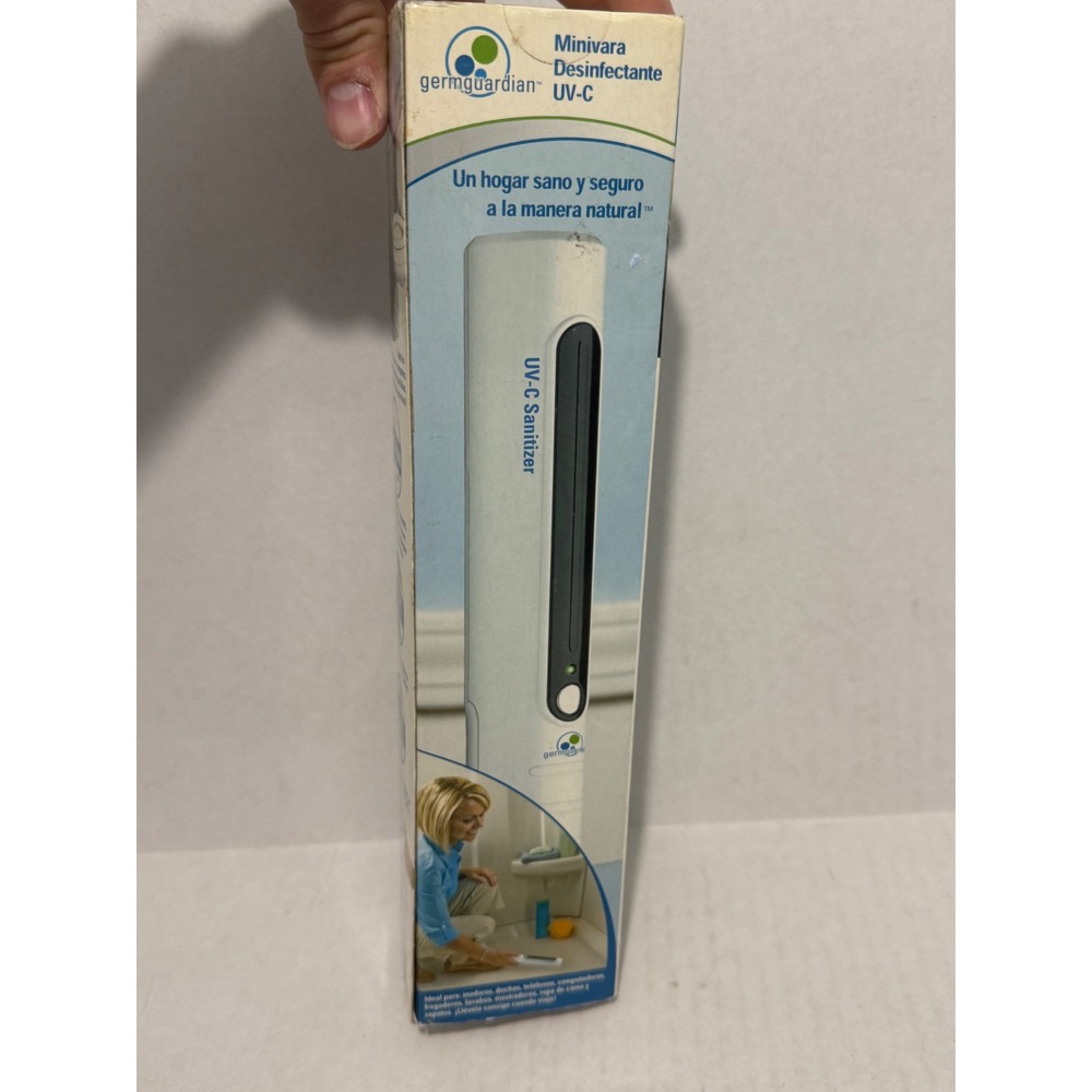 GermGuardian UV-C Mini Sanitizer Wand White Portable Travel LW9 - Picture 4 of 5